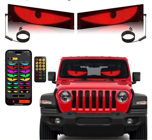 Phantom Eyes Windshield LEDS