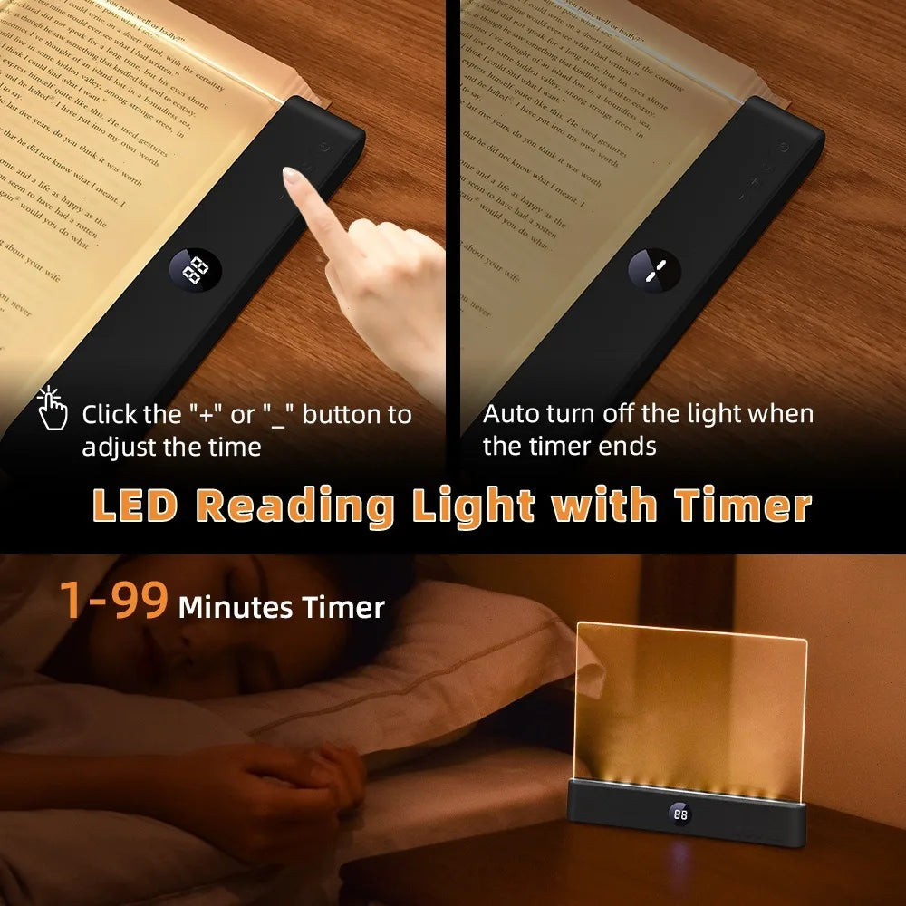 LED Flat Book Reading Light