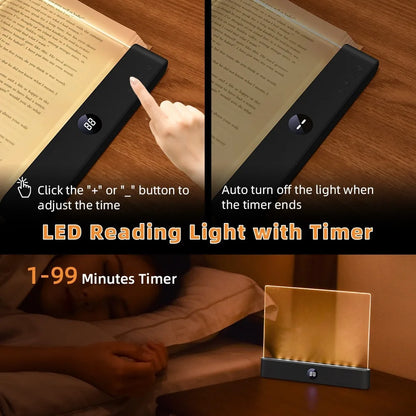 LED Flat Book Reading Light